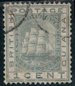 British Guiana  #72  Used CV $1.75