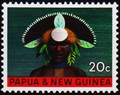 Papua New Guinea.1968 20c S.G.127 Unmounted Mint