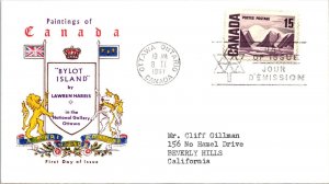 Canada 1967 FDC - Paintings Of Canada, Bylot Island - Ottwa, Ont - J3926