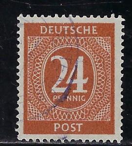 Germany AM Post Scott # 544, used
