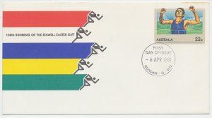 Postal stationery Australia 1981 Running - Stawell Easter Gift - Carnival