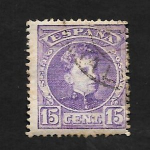 Spain 1905 - U - Scott #277