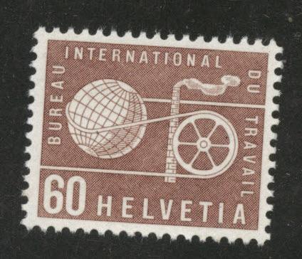 Switzerland Scott 3o101 MNH** International Labor Bureau