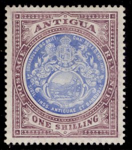 ANTIGUA EDVII SG49, 1s blue & dull purple, M MINT. Cat £30.