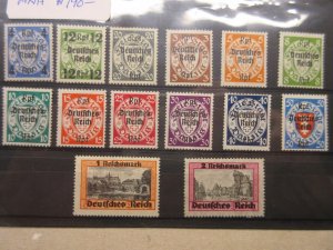 DANZIG Scott 241-254 MNH Lot1 Cat $190