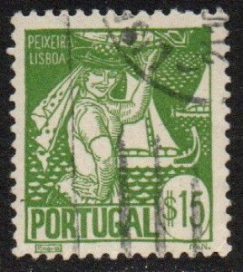 Portugal Sc #608 Used