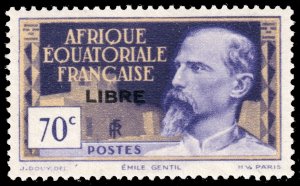 French Equatorial Africa #103  MNH - Stamps of 1936-40 Overprinted (1940)