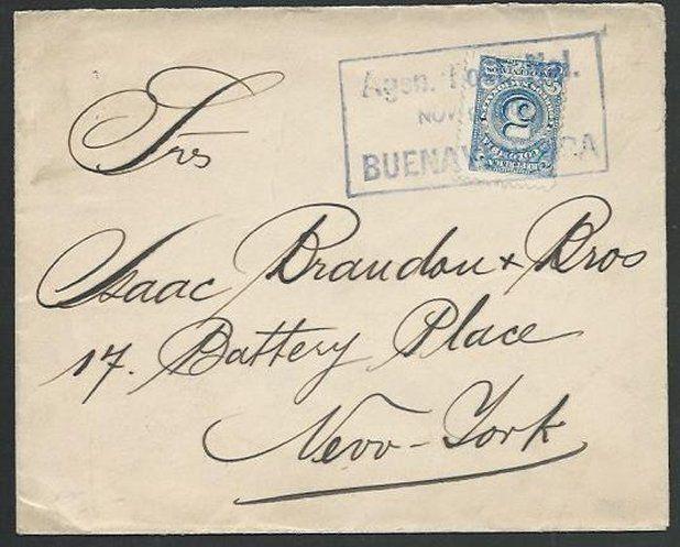 COLOMBIA 1904 5c on cover to USA...........................................61294