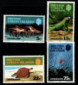 BRITISH VIRGIN ISLANDS SG397/400 1979 WILDLIFE CONSERVATION MNH 