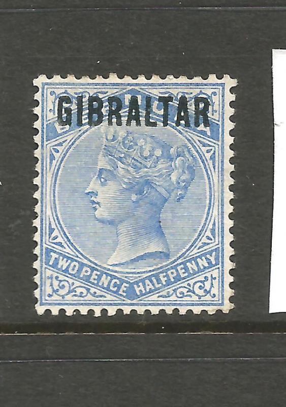 GIBRALTAR  1886  2 1/2d  QV  MNG  SIGNED  SG 4  