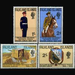 FALKLAND IS. 1970 - Scott# 188-91 Defence Set of 4 NH