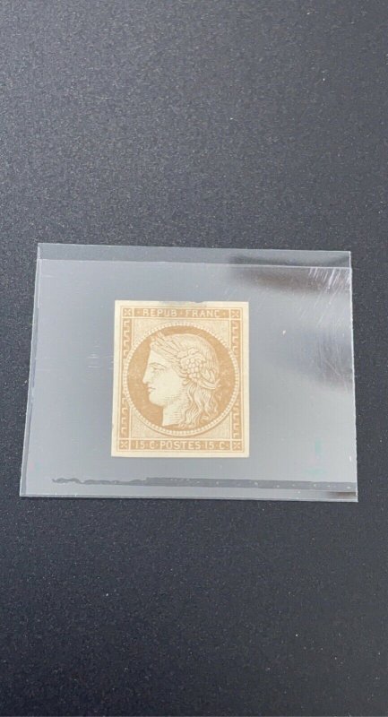 France 1 VF Mint H.R., Thin AT CV $1,500.00 