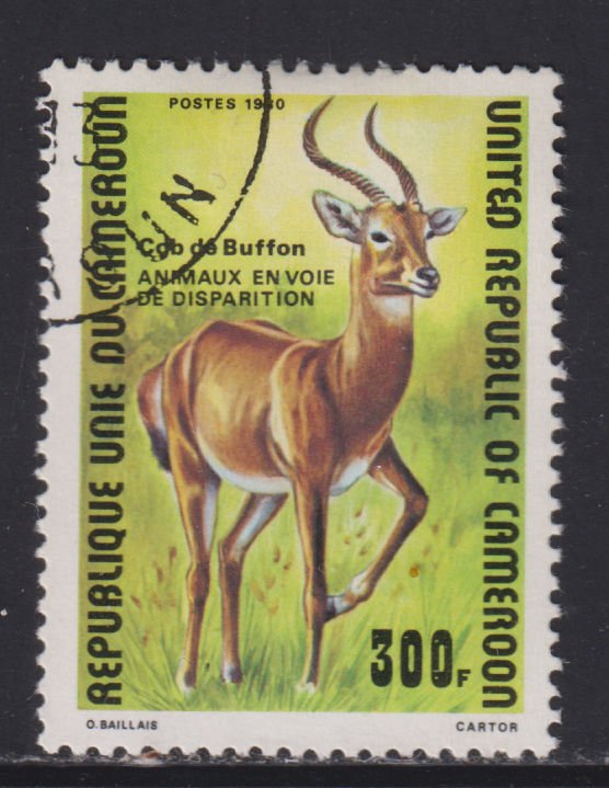 Cameroun 679 Buffon's Antelope 1980