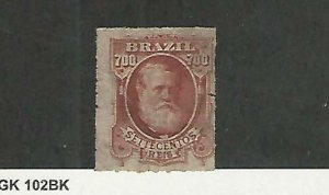 Brazil, Postage Stamp, #76 Used, 1878, JFZ