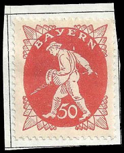 Bavaria - #244 -  Unused - On Piece - SCV-0.25