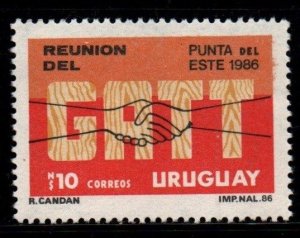 1986 Uruguay Tariffs and trade committee meeting Punta del Este #1221 ** MNH