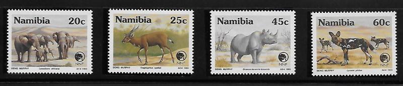 Namibia 1993 Endangered Animals MNH A650