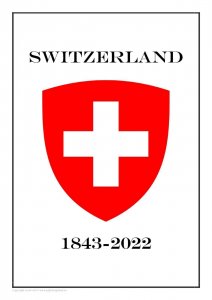 Switzerland Helvetia  1843-2022 PDF (DIGITAL)  STAMP ALBUM PAGES