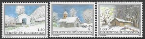 Liechtenstein 1400-02   2007  Set  3   VF NH