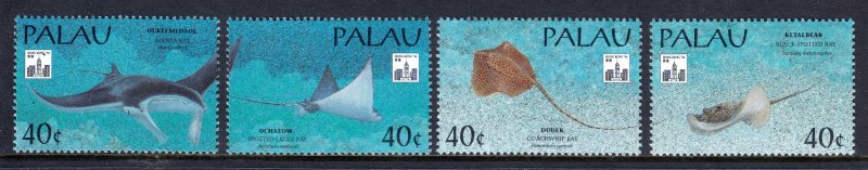 Palau - Scott #322a-322d - MNH - SCV $3.00