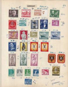 GERMANY Berlin Mid Period MH Collection (120+)(Goy2535