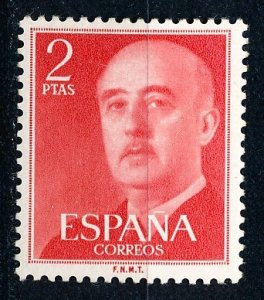 Spain #829 Single Unused