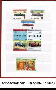 COLLECTION OF ST VINCENT STAMPS IN SMALL STOCK BOOK - 66 STAMPS & 2-M/S MNH