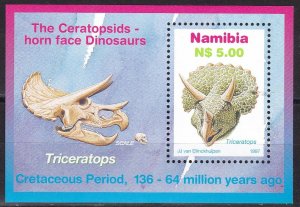 Namibia, Fauna, Dinosaurs MNH / 1997