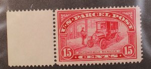 Scott Q7 - 15 Cents Parcel Post - MNH - Nice Stamp With Selvedge - SCV - $170