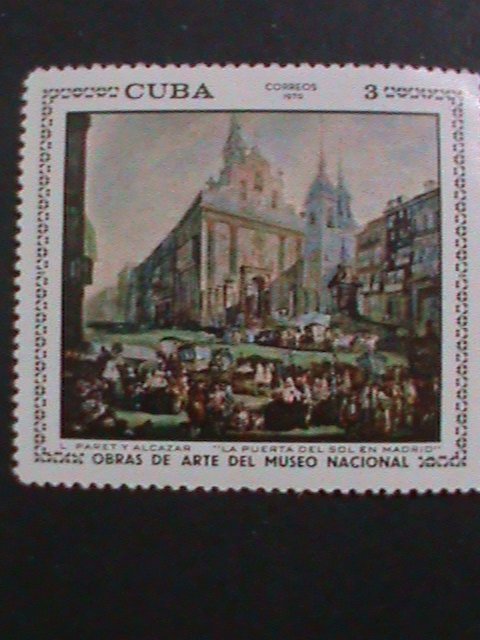 ​CUBA-1970   FAMOUS PAINTINGS-IN THE NATIONAL MUSIUM- MNH-VERY FINE