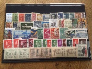 Sweden mounted mint or used stamps  A12384