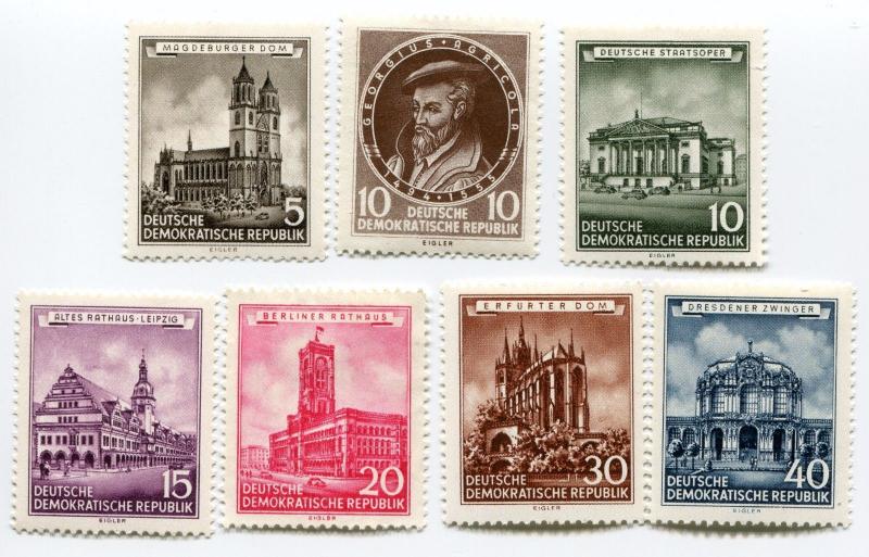 Germany DDR sc#265-270 Mint mixed no gum MNH MH OG 