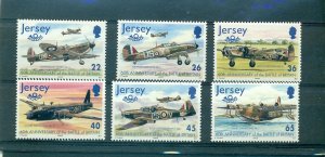 Jersey - Sc# 964-9. 2000 60th Ann. Battle of Britain. MNH $7.55.