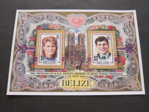 Belize 1986 Sc 834 Royal Family MNH