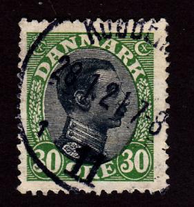 Denmark 111 King Christian X 1918