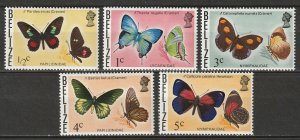 Belize 1974 Sc 345-6,348-50 partial set MH*