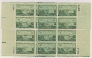 United States #990 Mint (NH) Plate Block
