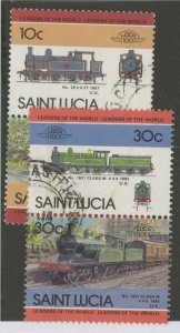 St. Lucia #774-775  Multiple