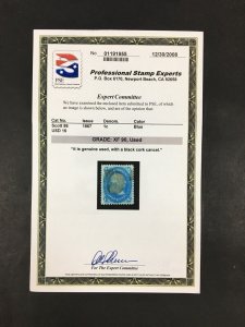 momen: US Stamps #86 Used PF & PSE Graded XF-90 LOT #87746