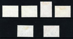  GOLD COAST QE II 1952-54 Definitive Part Set SG 153 to SG 161 MINT