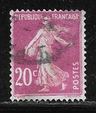 France 167: 20c 1906 definitive issue, used, F