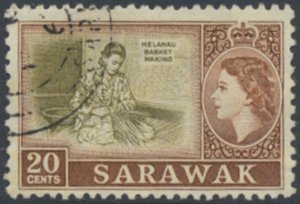 Sarawak   SG 196  SC#  205  Used see details & scans