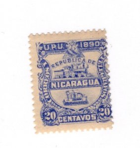 Nicaragua  #O5 Overprint Error - MNH