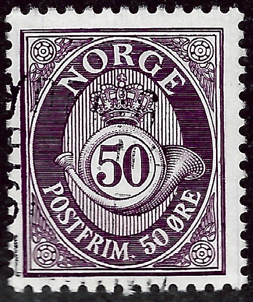 Nice Norway #57 Used F-VF...grab a bargain and fill an empty spot!