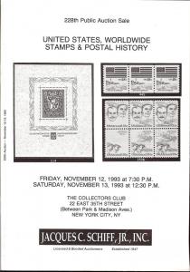 United States, Worldwide Stamps & Postal History, Schiff 228