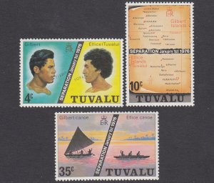 Tuvalu 16-18 MNH CV $2.05