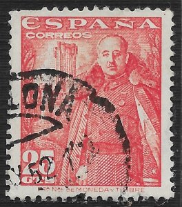 Spain #761 25c Gen Francisco Franco