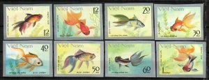 Viet Nam, North Stamp 901-908  - Goldfish