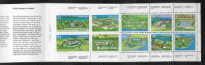 Canada 1059a 1985 Canada Day Forts Booklet MNH