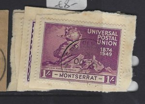 Montserrat SG 117-120 VFU (10gxb) 